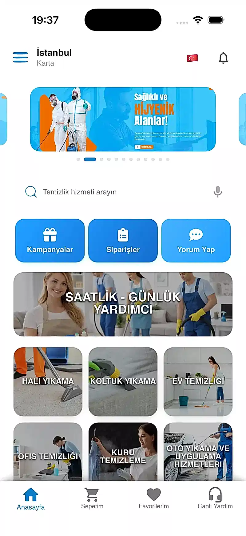 Temizlik Express App